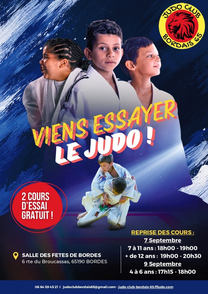 Image de l'actu 'C’est la rentrée au Judo Club Bordais !'